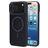 Mobiparts Slim Line iPhone 17 Pro Max MagSafe Hoesje Hardcase Backcover - Onyx Black