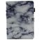 Mobigear Marble iPad 6 (2018) Hoes Bookcase - White Marble