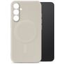 My Style Protective Flex Samsung Galaxy S25 Plus MagSafe Hoesje Flexibel TPU Backcover - Antique White
