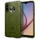 Mobigear Rugged Shield Samsung Galaxy A21 Hoesje Flexibel TPU Backcover Shockproof - Groen