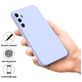 Mobigear Colors Samsung Galaxy A55 Siliconen Hoesje Backcover - Paars