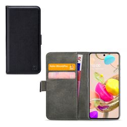 Mobilize Classic Gelly Wallet LG K42 Hoesje Bookcase Portemonnee - Zwart