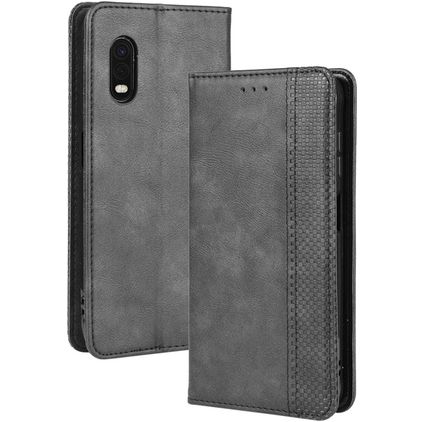 Mobigear Sensation Samsung Galaxy Xcover Pro Hoesje Bookcase Portemonnee - Zwart