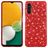Mobigear Glitter Samsung Galaxy A54 Hoesje Hardcase Backcover - Rood