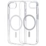 Mobiparts Hardcover Doorzichtig iPhone 16e MagSafe Hoesje Hardcase Backcover - Transparant