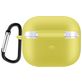 Mobigear Classic Apple AirPods 3 Hoesje Flexibel Siliconen - Geel