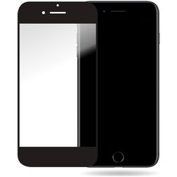Mobilize Premium iPhone 7 Plus Glazen Screenprotector - Case Friendly - Zwart