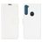 Mobigear Classic Motorola One Fusion Plus Hoesje Bookcase Portemonnee - Wit