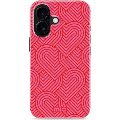 MIO iPhone 16 MagSafe Hoesje Hardcase Backcover - Wild Hearts