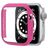 Mobigear Colors Apple Watch - 45 mm Hardcase Hoesje - Magenta