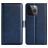 Mobigear Slim Magnet iPhone 15 Pro Hoesje Bookcase Portemonnee - Donkerblauw