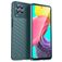 Mobigear Groove Samsung Galaxy M53 Hoesje Flexibel TPU Backcover - Groen