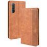 Mobigear Sensation OPPO Reno 3 Pro Hoesje Bookcase Portemonnee - Cognac
