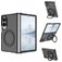 Mobigear 360 Rotating Ring Samsung Galaxy Z Fold 8 Ultra MagSafe Hoesje Hardcase Backcover met Ringhouder - Zwart