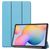 Mobigear Tri-Fold Samsung Galaxy Tab S6 Lite Hoes Bookcase - Blauw