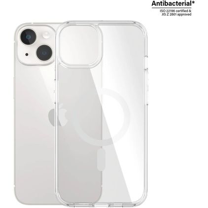 PanzerGlass Clear Doorzichtig iPhone 14 MagSafe Hoesje Hardcase Backcover Shockproof - Transparant