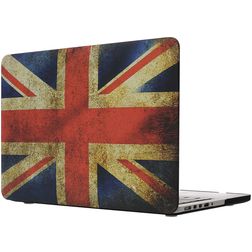 Mobigear Design MacBook Pro 13 Inch (2012-2015) Hoes Hardshell Laptopcover MacBook Case - UK Flag - Model A1425 / A1502