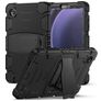 Mobigear ShieldStand Samsung Galaxy Tab A9 (2023) Hoes Hard Kunststof,Siliconen Backcover + Standaard - Zwart