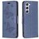 Mobigear Butterfly Samsung Galaxy S23 Hoesje Bookcase Portemonnee - Blauw