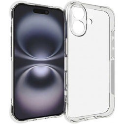 Mobigear Cushion Doorzichtig iPhone 17 Hoesje Flexibel TPU Backcover - Transparant