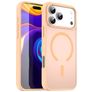 Mobigear Shockproof iPhone 17 Pro Max MagSafe Hoesje Hardcase Backcover - Rouge Powder