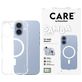 CARE by PanzerGlass Fashionable Doorzichtig iPhone 17 Siliconen MagSafe Hoesje Backcover - Transparant