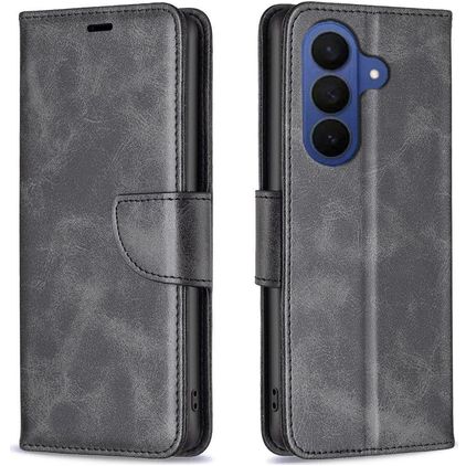 Mobigear Excellent Samsung Galaxy S26 FE Hoesje Bookcase Portemonnee - Zwart