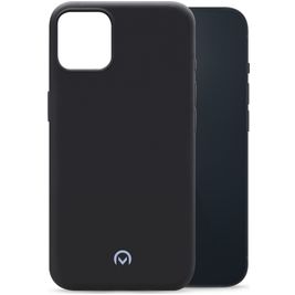 Mobilize Rubber Gelly iPhone 14 Hoesje Flexibel TPU Backcover - Matt Black