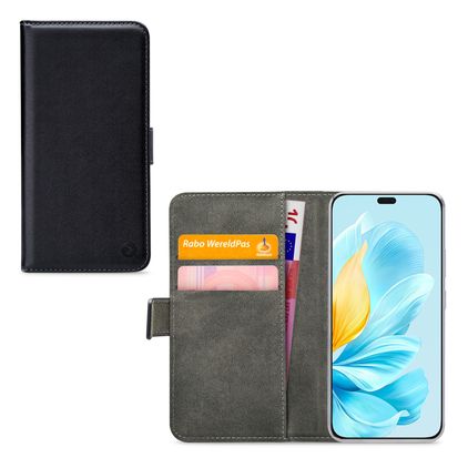 Mobilize Classic Gelly Wallet HONOR 200 Lite Hoesje Bookcase Portemonnee - Zwart