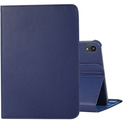 Mobigear DuoStand iPad Mini 7 (2024) Hoes Draaibare Bookcase - Blauw