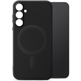 My Style Protective Flex Samsung Galaxy S25 Plus MagSafe Hoesje Flexibel TPU Backcover - Zwart