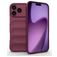 Mobigear Bumpy iPhone 18 Pro Max Hoesje Flexibel TPU Backcover - Wine Red