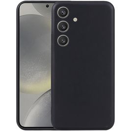 Mobigear Basics Samsung Galaxy S24 FE Hoesje Flexibel TPU Backcover - Zwart