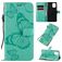 Mobigear Butterfly Samsung Galaxy S10 Lite Hoesje Bookcase Portemonnee - Turquoise