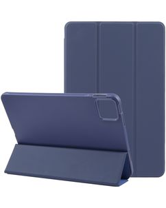 Mobigear Tri-Fold Gel iPad Air 11 Inch (2025) Hoes TPU,Kunstleer Bookcase - Donkerblauw