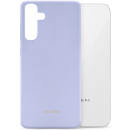 Mobilize Rubber Gelly Samsung Galaxy S23 FE Hoesje Flexibel TPU Backcover - Pastel Purple