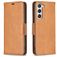 Mobigear Excellent Samsung Galaxy S25 Hoesje Bookcase Portemonnee - Cognac