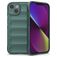 Mobigear Bumpy iPhone 14 Hoesje Flexibel TPU Backcover - Groen