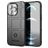 Mobigear Rugged Shield iPhone 13 Pro Max Hoesje Flexibel TPU Backcover Shockproof - Zwart