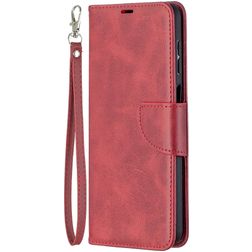 Mobigear Excellent Samsung Galaxy A12 Hoesje Bookcase Portemonnee - Rood