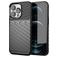 Mobigear Groove iPhone 13 Pro Max Hoesje Flexibel TPU Backcover - Zwart