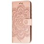 Mobigear Mandala Wallet Case Rose Gold Motorola Hyper One