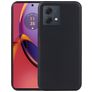 Mobigear Basics Motorola Moto G85 Hoesje Flexibel TPU Backcover - Zwart