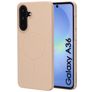 Mobiparts Slim Line Samsung Galaxy A36 MagSafe Hoesje Hardcase Backcover - Dune Sand