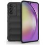 Mobigear Bumpy Samsung Galaxy A56 Hoesje Flexibel TPU Backcover - Zwart