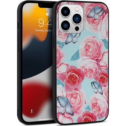 Mobigear Flowers iPhone 14 Plus Hoesje Hardcase Backcover - Model 3