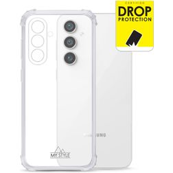 My Style Protective Flex Doorzichtig Samsung Galaxy S23 FE Hoesje Flexibel TPU Backcover Shockproof - Transparant