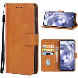 Mobigear Wallet Vivo X80 Pro Hoesje Bookcase Portemonnee - Cognac
