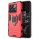 Mobigear Armor Ring OnePlus 10T Hoesje Hardcase Backcover Shockproof met Ringhouder - Rood