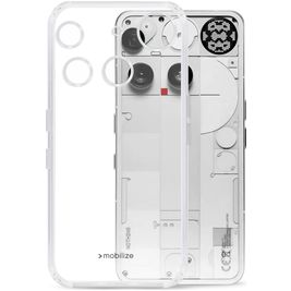 Mobilize Gelly Case Doorzichtig Nothing Phone (3) Hoesje Flexibel TPU Backcover - Transparant